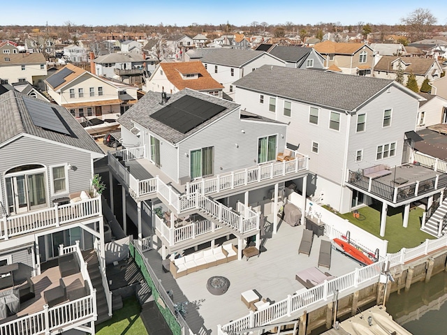 652 Arthur St, Baldwin Harbor, NY 11510 - aerial view of residential area