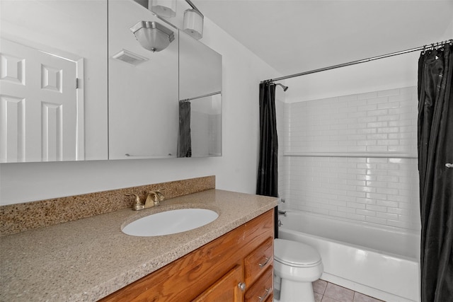14 E White Gate Rd, Wappingers Falls, NY 12590 - full bath featuring vanity, shower / bath combination with curtain, and tile patterned flooring