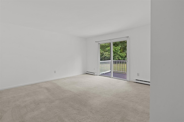 14 E White Gate Rd, Wappingers Falls, NY 12590 - unfurnished room with baseboard heating and carpet flooring