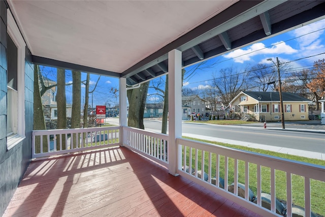 111/2 Dolson Ave, Middletown, NY 10940 - porch featuring a residential view