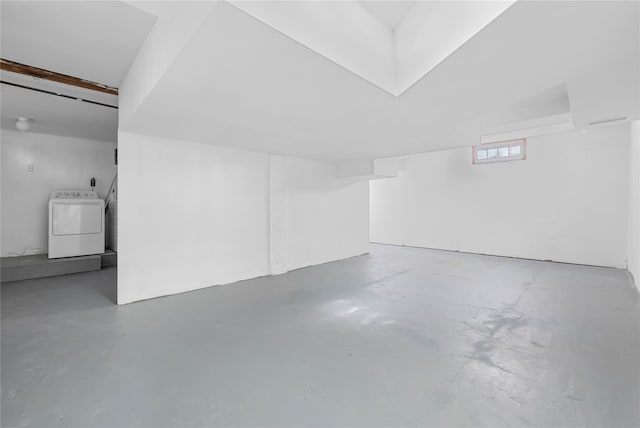 111/2 Dolson Ave, Middletown, NY 10940 - garage featuring washer / clothes dryer