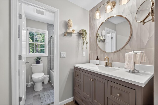 311 Myers Corners Rd, Wappingers Falls, NY 12590 - bathroom with vanity and shower / tub combination