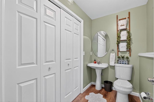 311 Myers Corners Rd, Wappingers Falls, NY 12590 - bathroom featuring a closet and wood finished floors