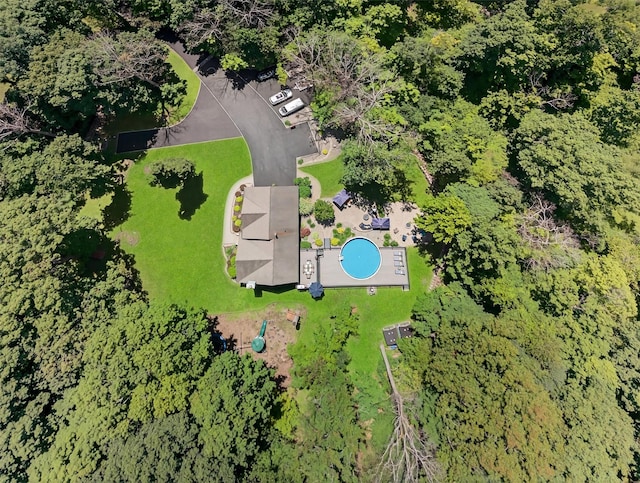 311 Myers Corners Rd, Wappingers Falls, NY 12590 - aerial view of property's location with a pool area