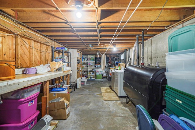 12 Pine Cone St, Middle Island, NY 11953 - unfinished basement featuring heating fuel