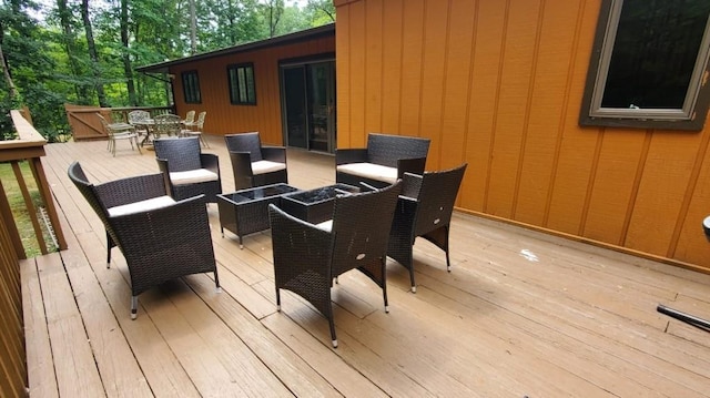11 Cliff Ct, Monroe, NY 10950 - deck with outdoor dining space