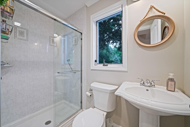 6 Memas Ct, Dix Hills, NY 11746 - bathroom with a shower stall and plenty of natural light