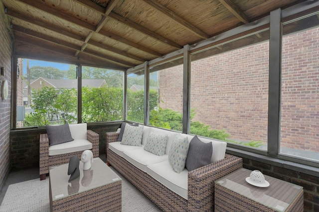 118 Robins Rd Unit 118, New Rochelle, NY 10801 - sunroom featuring outdoor lounge area