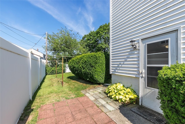 2 Nautilus Ave, Plainview, NY 11803 - fenced backyard featuring a patio