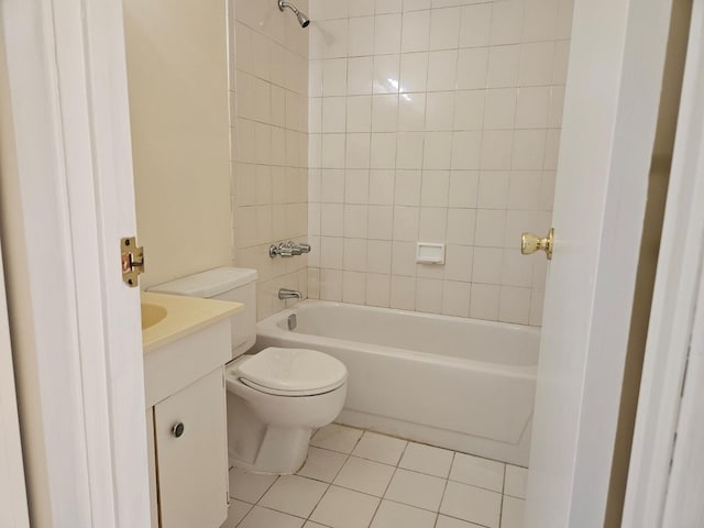 87-30 62nd Ave Unit 7F, Rego Park, NY 11374 - bathroom with tile patterned flooring, vanity, and bathing tub / shower combination