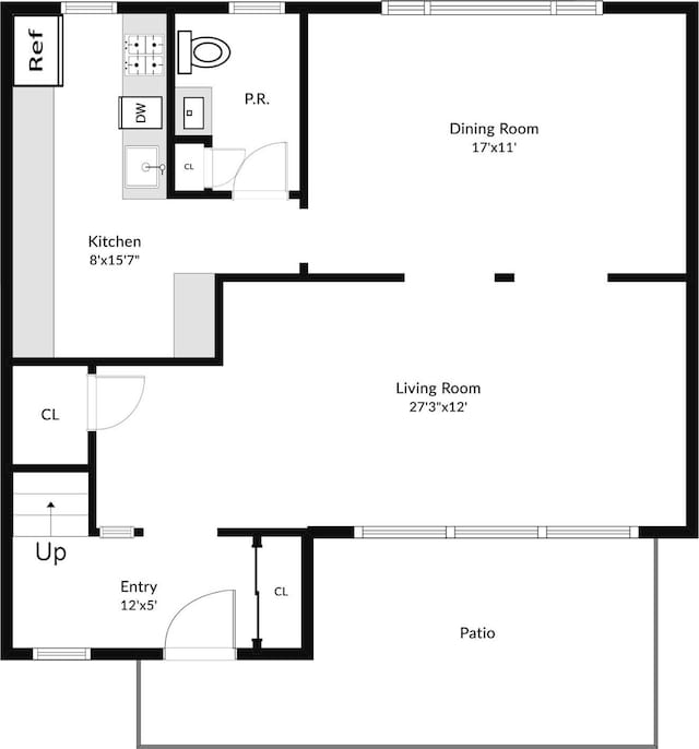124 Robins Unit 124, New Rochelle, NY 10801 - view of property floor plan