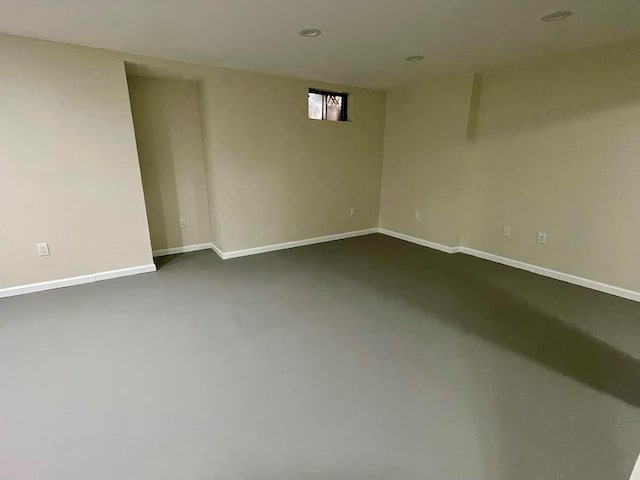 728 Woodland Estates Dr, Baldwin, NY 11510 - finished basement featuring baseboards and recessed lighting