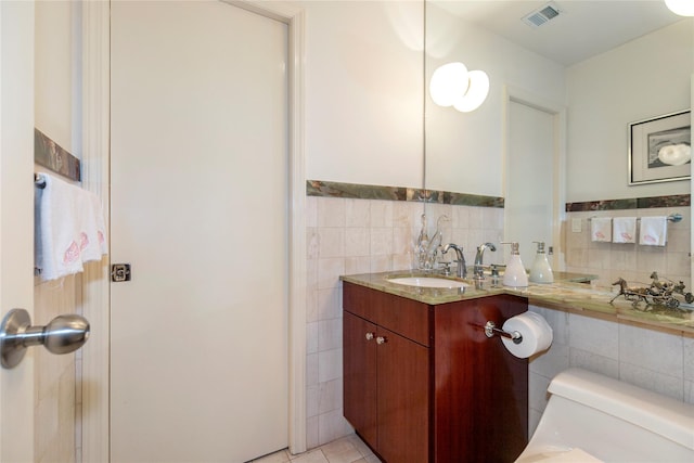 1 Portico Ct Unit 200, Great Neck, NY 11021 - half bath with tile walls and vanity