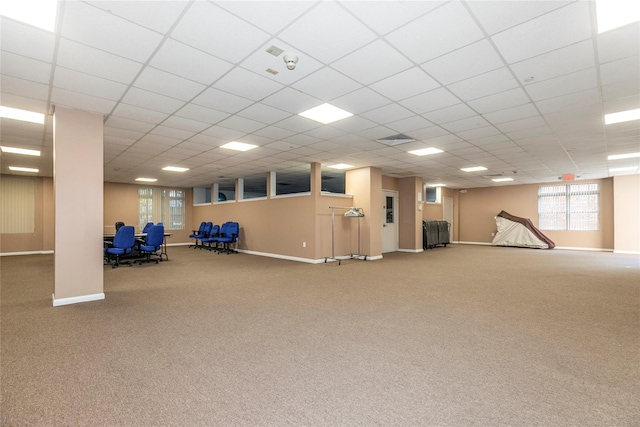 1 Portico Ct Unit 200, Great Neck, NY 11021 - workout room featuring carpet and baseboards