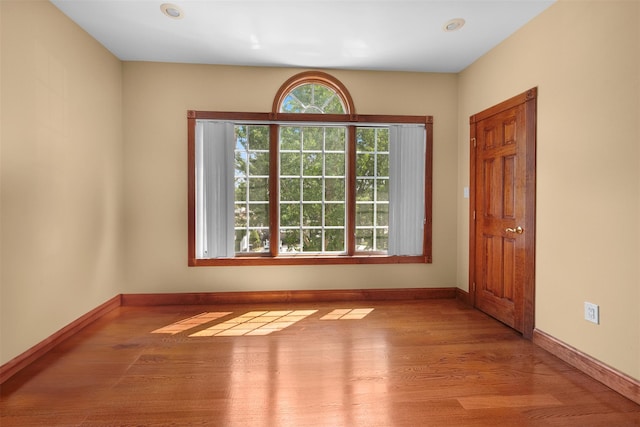 83-14 266th St, Glen Oaks, NY 11004 - unfurnished room with wood finished floors
