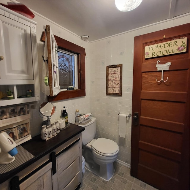 28 E Sullivan Pl, Smallwood, NY 12720 - bathroom with tile walls and vanity