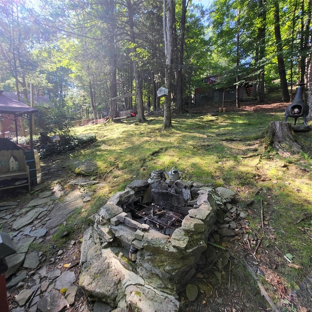 28 E Sullivan Pl, Smallwood, NY 12720 - view of yard featuring a gazebo
