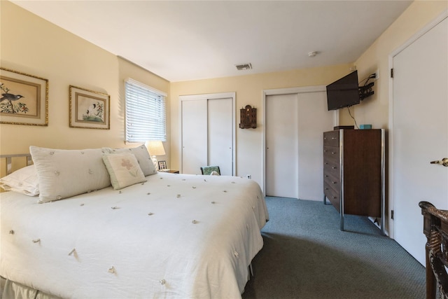 43 Woodglen Dr, New City, NY 10956 - bedroom with two closets and carpet