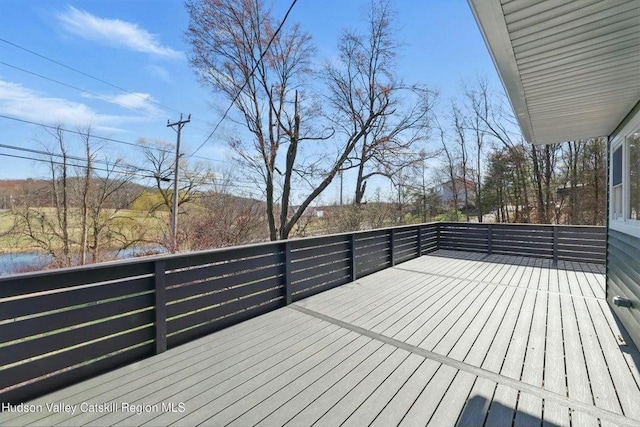 1601 Rte 199, Red Hook, NY 12571 - view of wooden deck