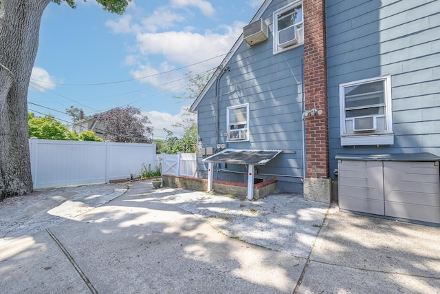 118 Edmund, Lynbrook, NY 11563 - view of patio / terrace with concrete driveway