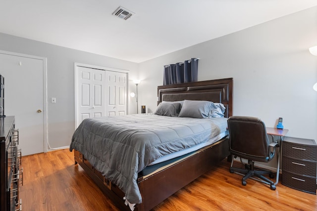 81 Baldwin Rd, Hempstead, NY 11550 - bedroom with a closet and wood finished floors