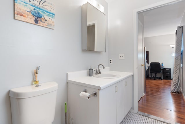 81 Baldwin Rd, Hempstead, NY 11550 - bathroom with vanity and wood finished floors