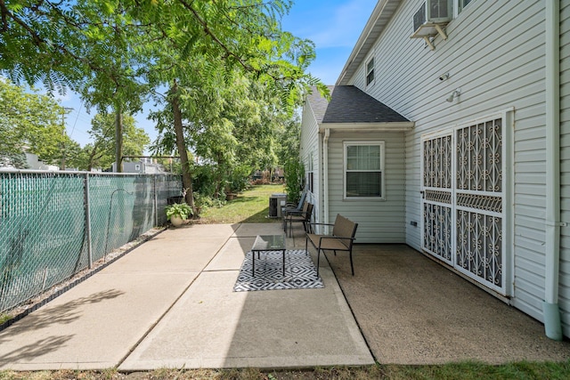 81 Baldwin Rd, Hempstead, NY 11550 - fenced backyard with a patio