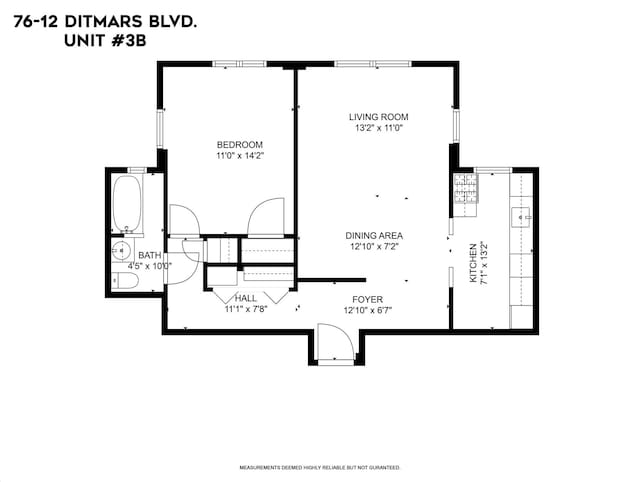84-39 153rd Ave Unit 1K, Flushing, NY 11414 - view of property floor plan