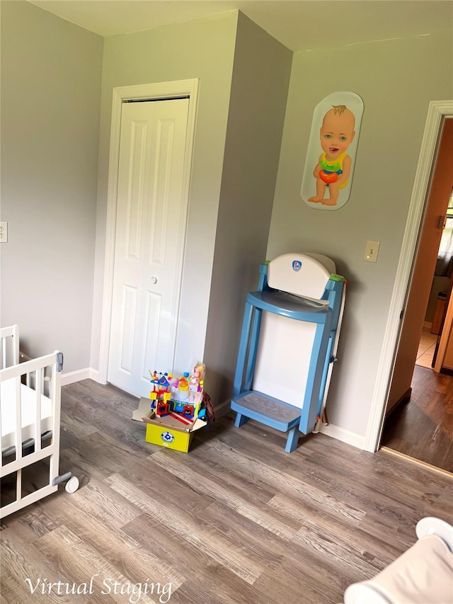 69 Finkle Rd, Summitville, NY 12790 - bedroom featuring wood finished floors and baseboards