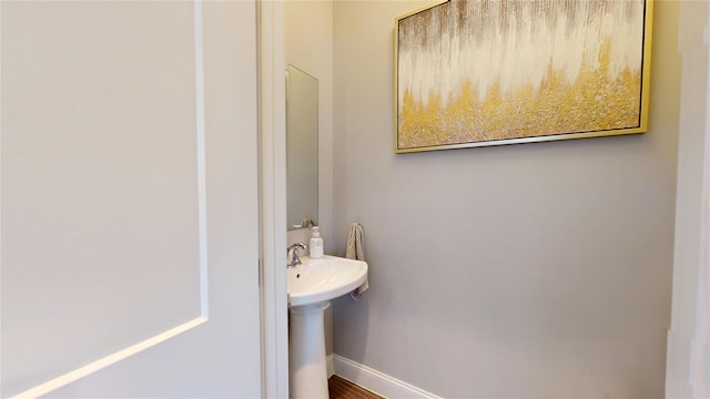 9 Shaw Ln, East Moriches, NY 11940 - bathroom featuring baseboards