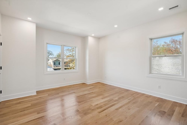 11 Vernon St, Plainview, NY 11803 - spare room featuring light wood-style flooring and recessed lighting