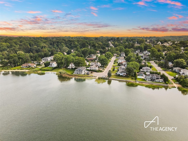 50 Ships Point Ln, Oyster Bay, NY 11771 - aerial perspective of suburban area with a nearby body of water