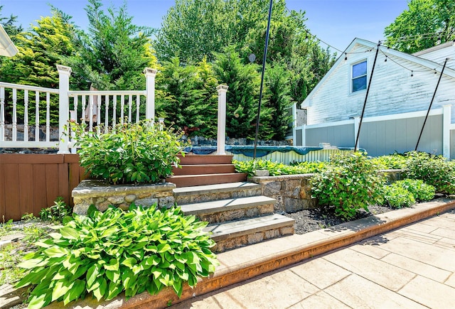 3 Grant Ave, Albertson, NY 11507 - view of yard featuring a deck