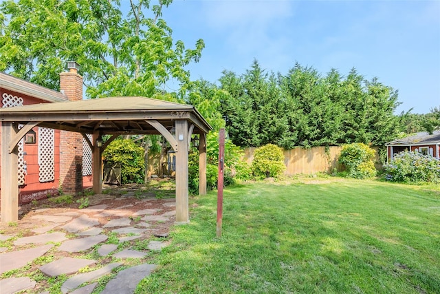 12 Rivera Ln, West Sayville, NY 11796 - view of yard featuring a gazebo