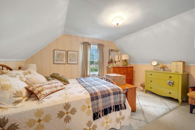 86 Briary Rd, Dobbs Ferry, NY 10522 - bedroom featuring carpet floors and lofted ceiling