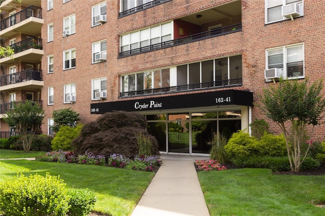 162-41 Powells Cove Blvd Unit 4K, Beechhurst, NY 11357 - view of apartment building / complex with cooling unit