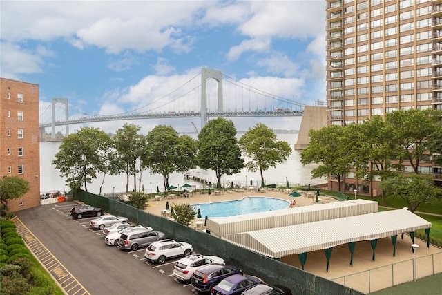 162-41 Powells Cove Blvd Unit 4K, Beechhurst, NY 11357 - view of swimming pool