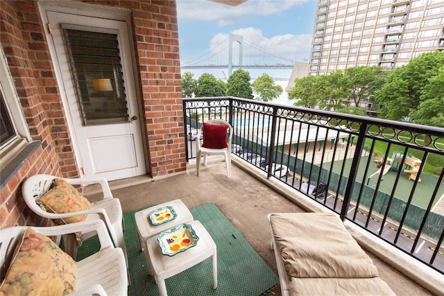 162-41 Powells Cove Blvd Unit 4K, Beechhurst, NY 11357 - view of balcony