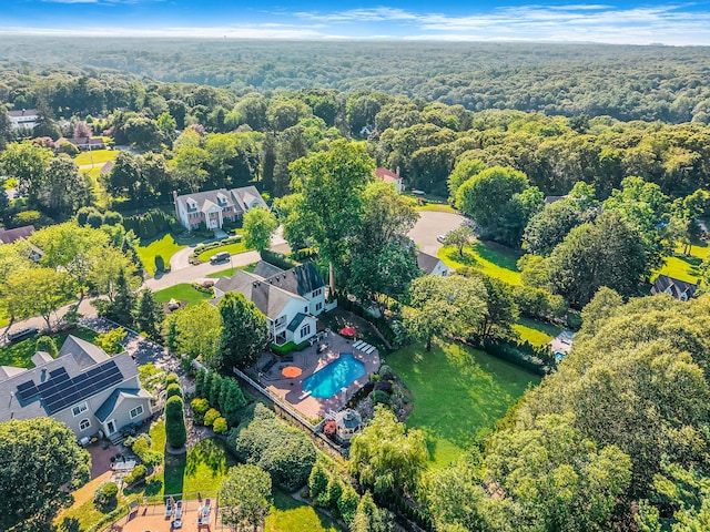3 Kohlsaat Ct, Smithtown, NY 11787 - aerial overview of property's location featuring a heavily wooded area and nearby suburban area
