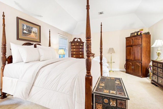 10 Bryan Meadow Path, Northport, NY 11768 - bedroom with lofted ceiling and carpet floors