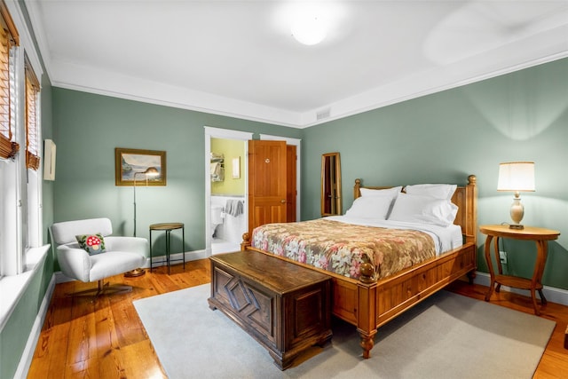 17 Half Moon Rdg, Cold Spring, NY 10516 - bedroom with wood finished floors and ensuite bathroom