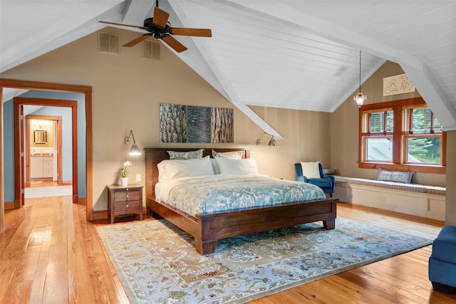 17 Half Moon Rdg, Cold Spring, NY 10516 - bedroom featuring light wood finished floors and a ceiling fan