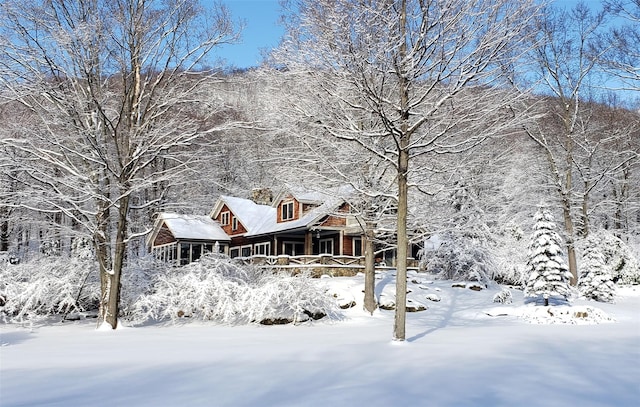 17 Half Moon Rdg, Cold Spring, NY 10516 - view of front of property featuring covered porch