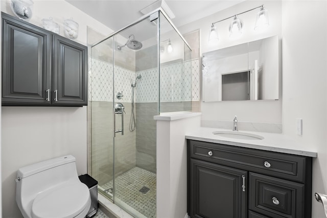 506 Kime Ave, West Islip, NY 11795 - full bathroom with vanity and a shower stall