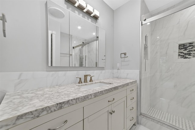 582 Heritage Hls Unit A, Somers, NY 10589 - bathroom with a marble finish shower and vanity