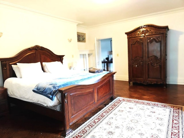 12 Monell Pl, Beacon, NY 12508 - bedroom with crown molding and baseboards