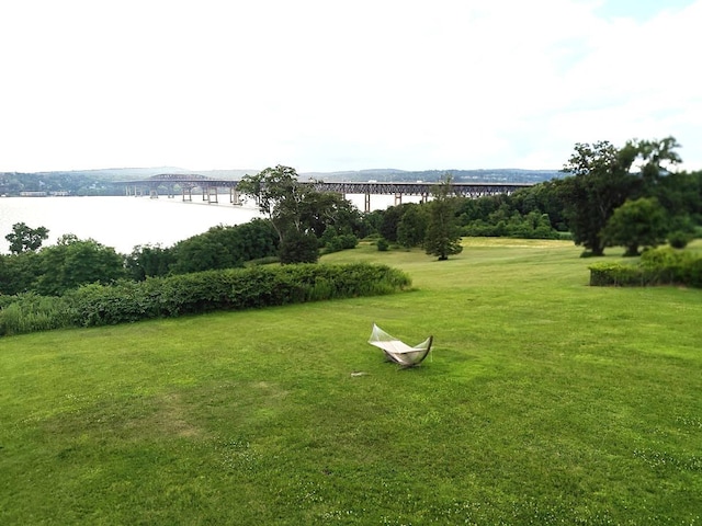 12 Monell Pl, Beacon, NY 12508 - view of green lawn with a water view