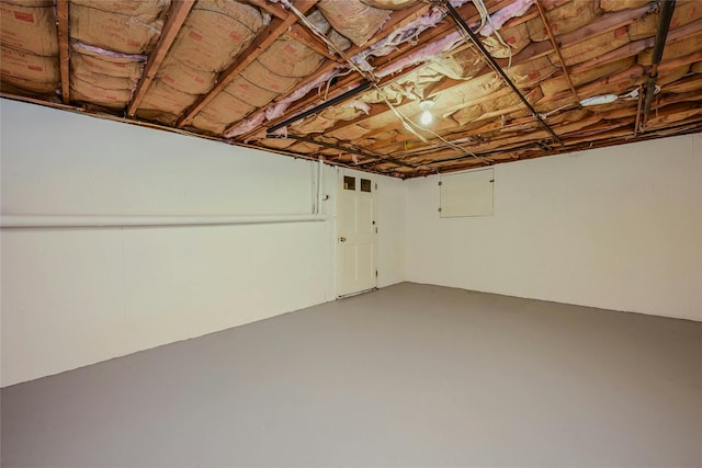31 Neptune Ave, Mastic, NY 11950 - view of unfinished below grade area