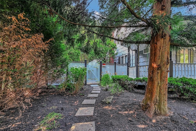31 Neptune Ave, Mastic, NY 11950 - fenced yard featuring a gate