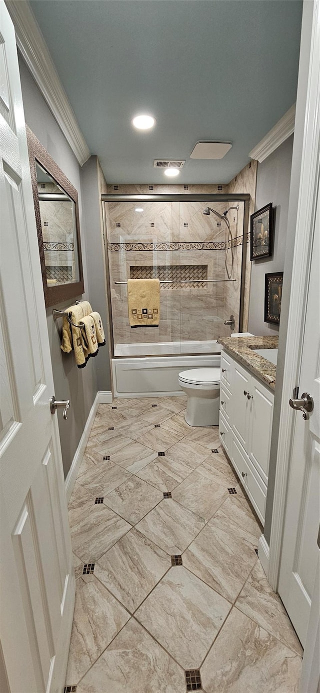 12 Omni Parc Dr, Nanuet, NY 10954 - bathroom featuring crown molding, shower / washtub combination, and vanity